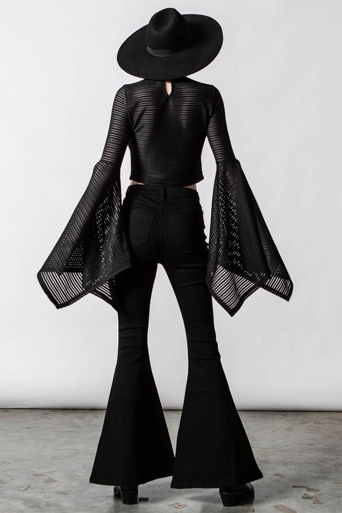 Women Long Sleeves | Killstar Phases Striped Top