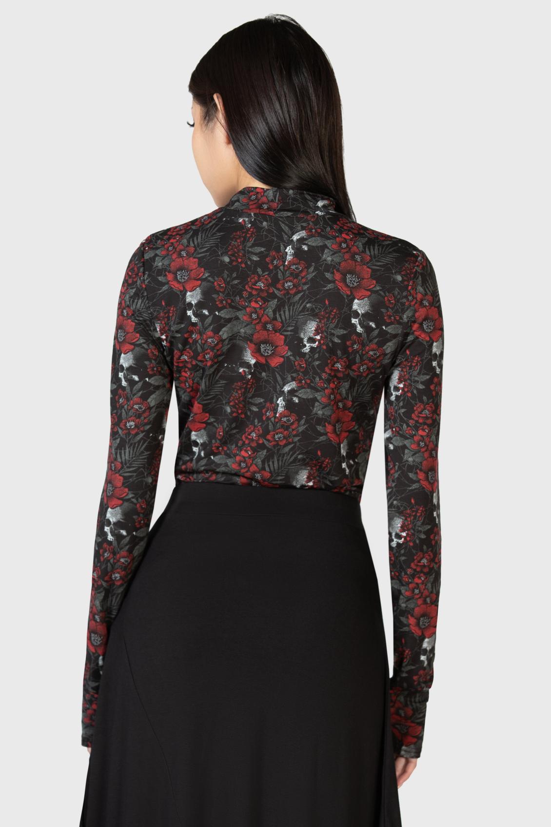 Women Long Sleeves | Killstar Pitiful Petals Long Sleeve Top