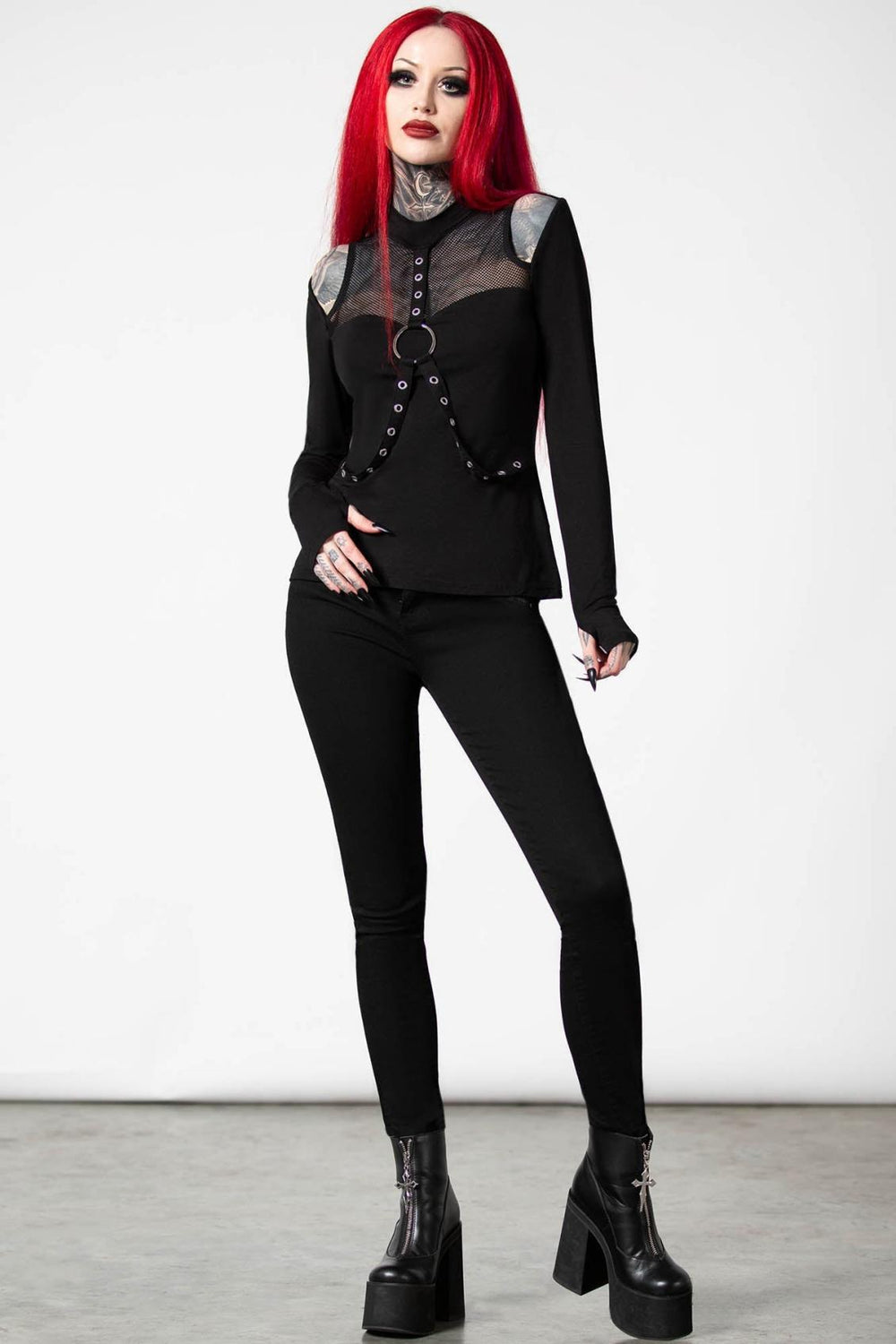 Women Long Sleeves | Killstar Pogo Long Sleeve Top