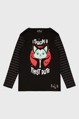 Women Long Sleeves | Killstar Purrrfect Pairing Stripe Sleeve Top