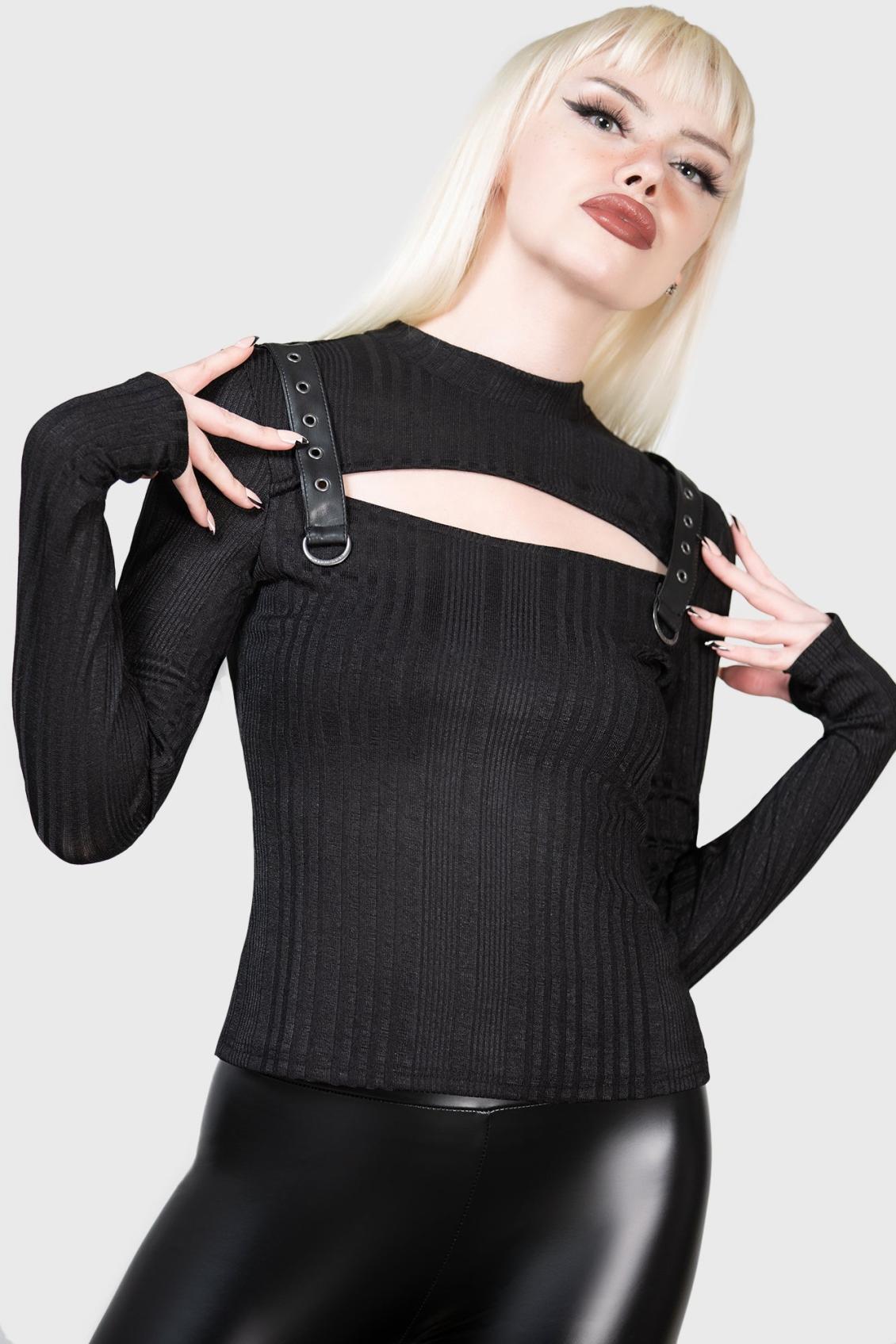 Women Long Sleeves | Killstar Raven&#039;s Call Long Sleeve Top