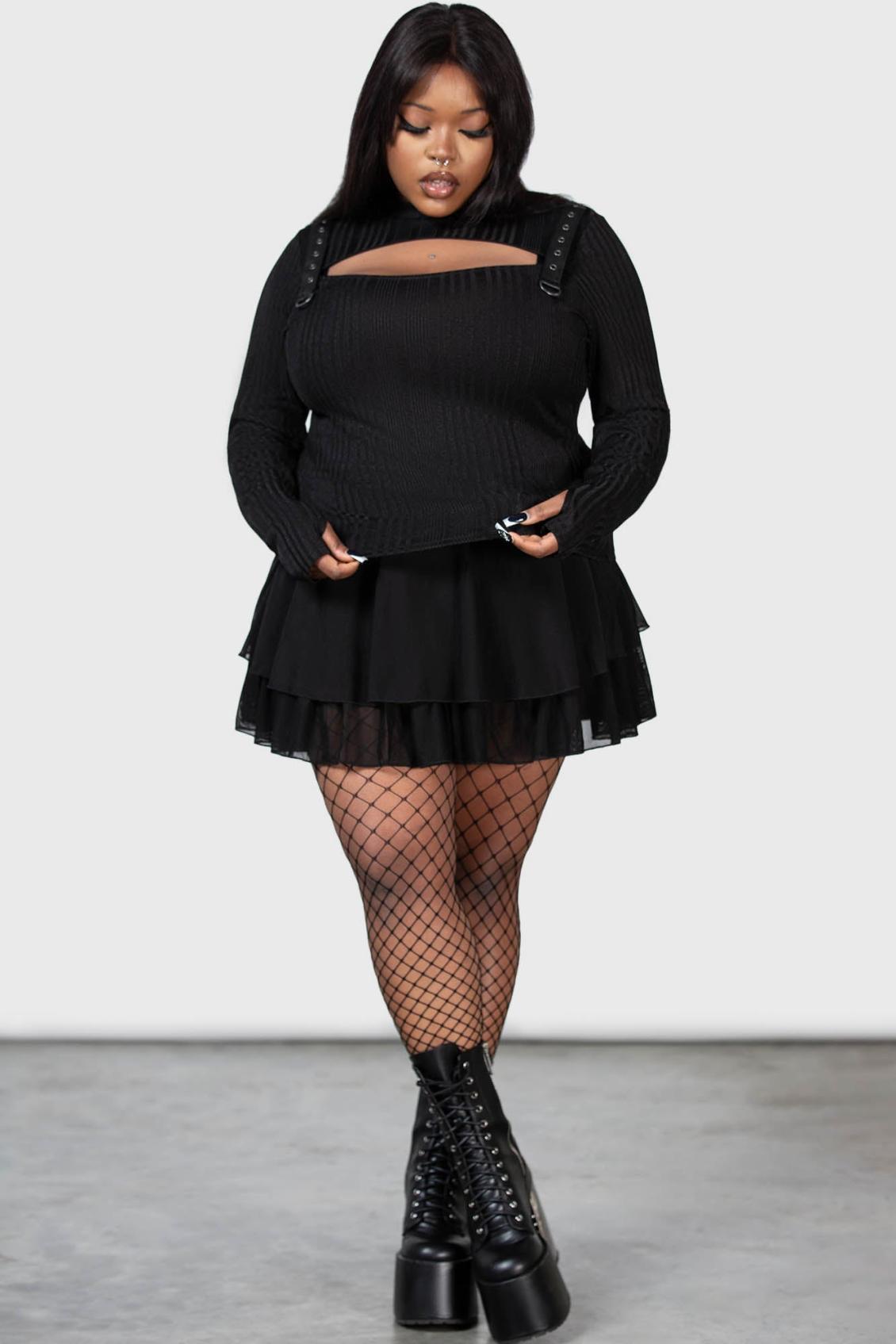 Women Long Sleeves | Killstar Raven&#039;s Call Long Sleeve Top