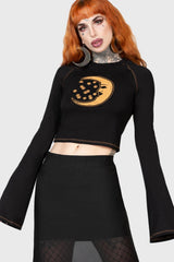 Women Long Sleeves | Killstar Rising Night Top