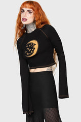 Women Long Sleeves | Killstar Rising Night Top