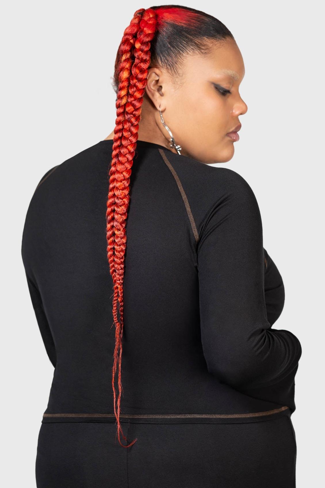 Women Long Sleeves | Killstar Rising Night Top