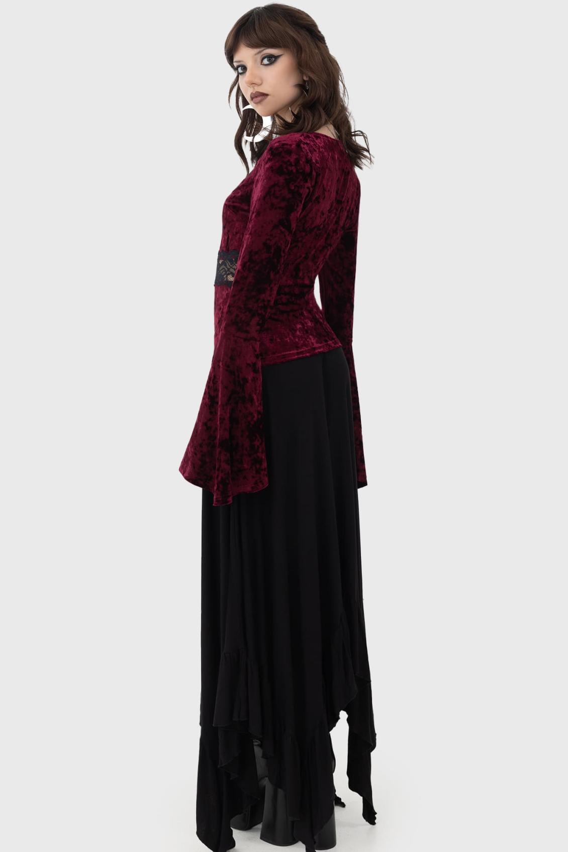 Women Long Sleeves | Killstar Rosethorn Top