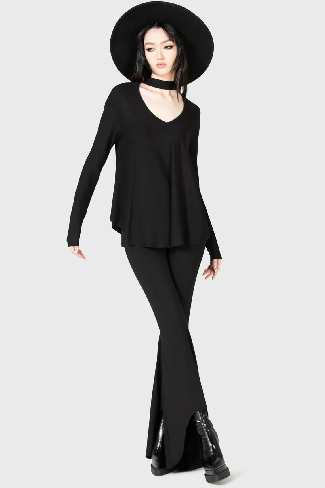 Women Long Sleeves | Killstar Sawyer Top