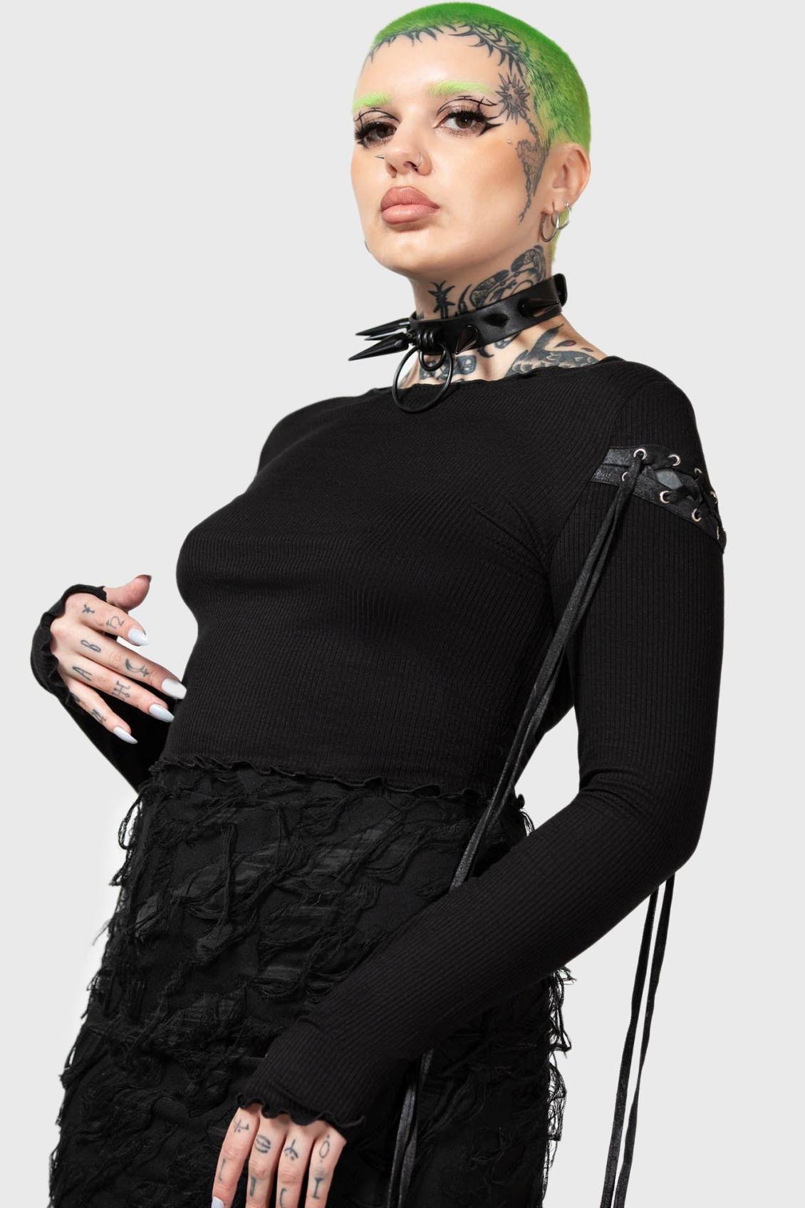 Women Long Sleeves | Killstar Shailagh Long Sleeve Top