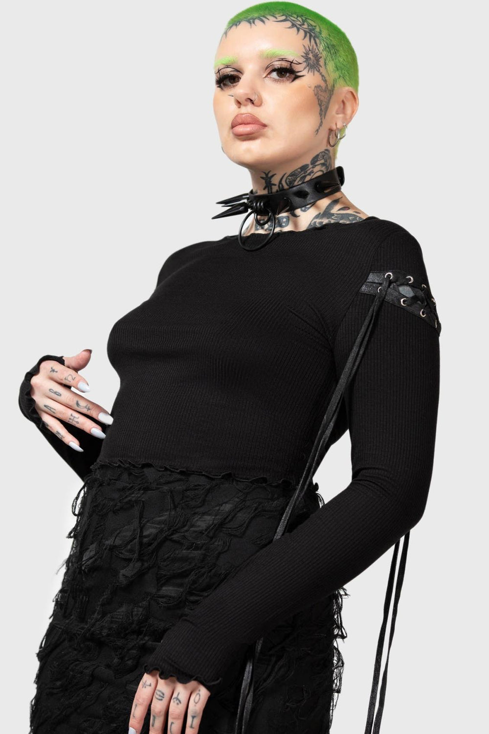 Women Long Sleeves | Killstar Shailagh Long Sleeve Top