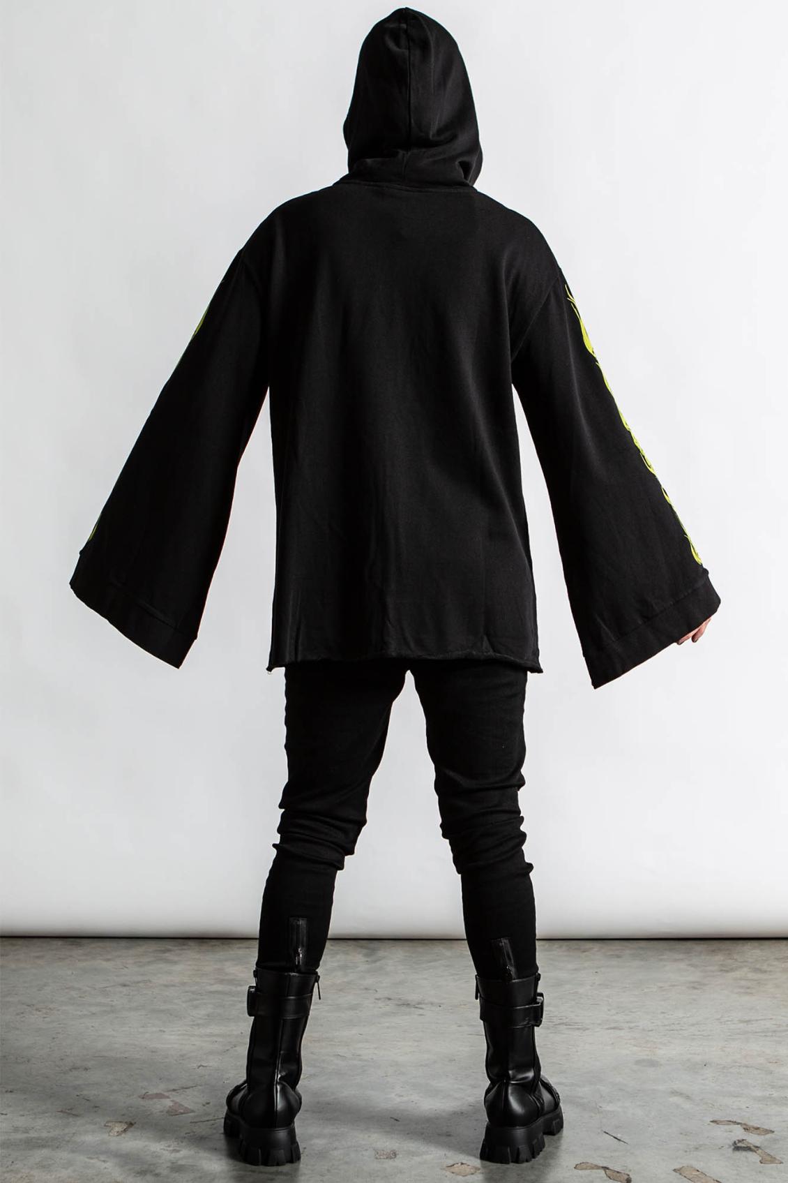 Women Long Sleeves | Killstar Shine Bright Oversized Hood Top