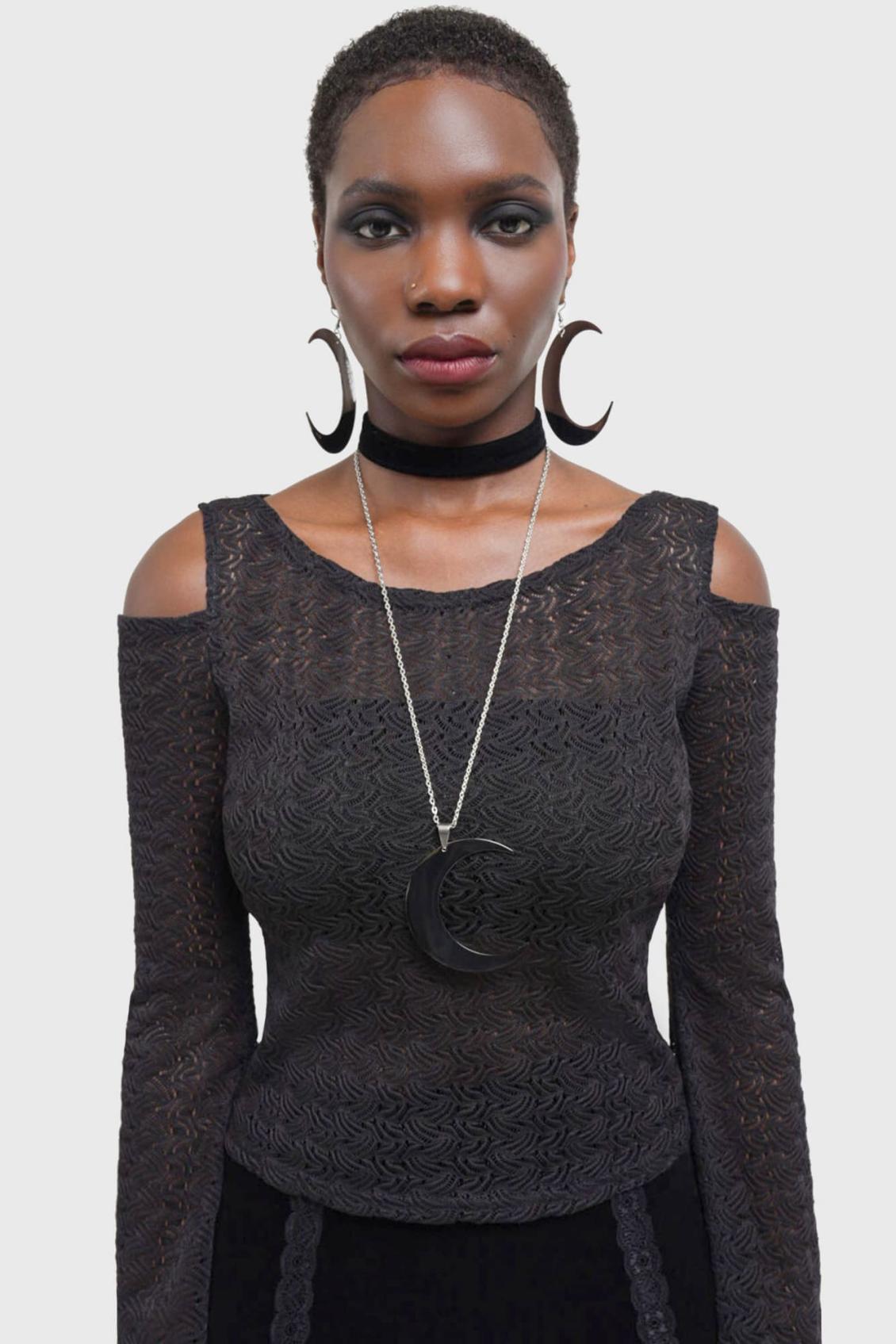 Women Long Sleeves | Killstar Sombrous Top