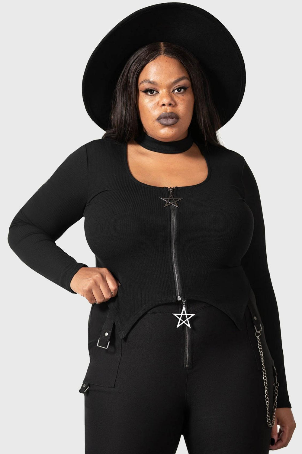 Women Long Sleeves | Killstar Starcanum Top