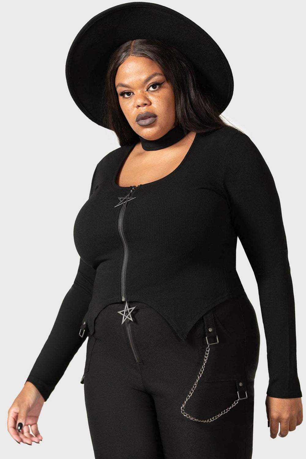 Women Long Sleeves | Killstar Starcanum Top