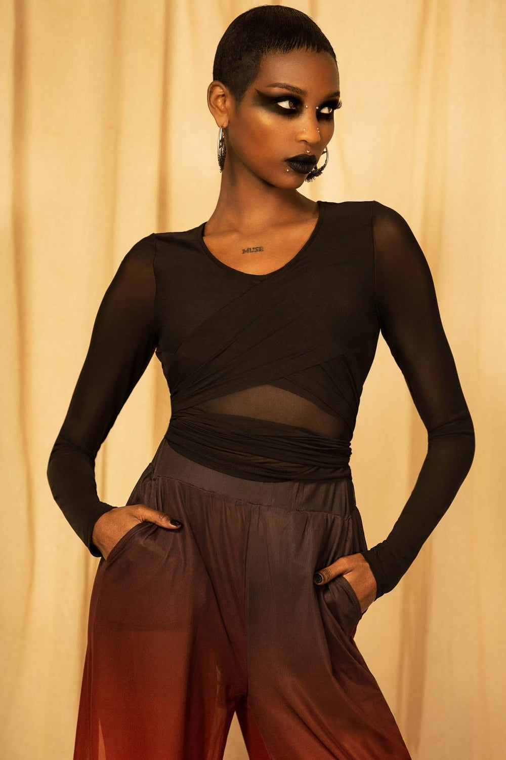 Women Long Sleeves | Killstar Sunset Wrap Top