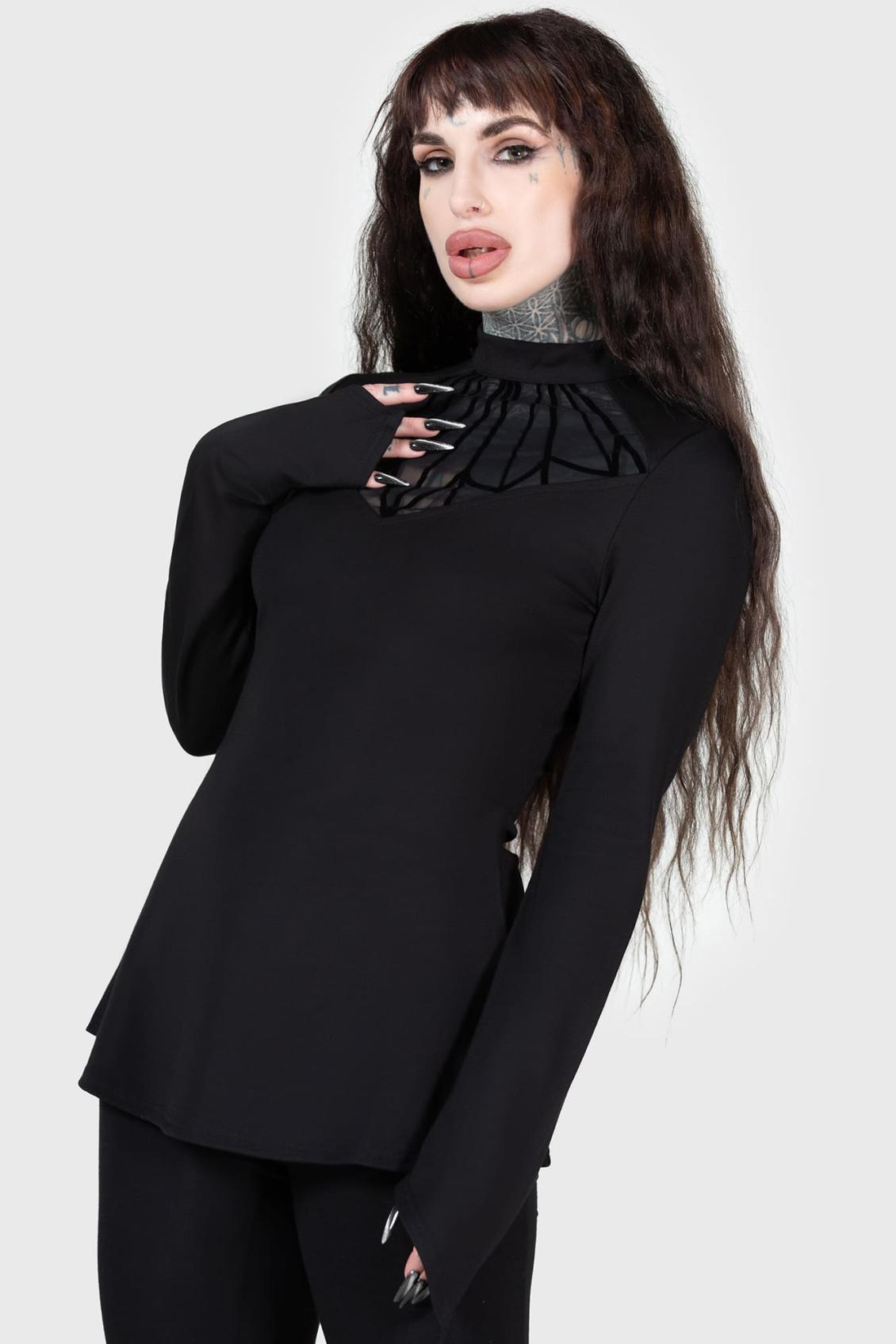 Women Long Sleeves | Killstar Underneath The Altar Top