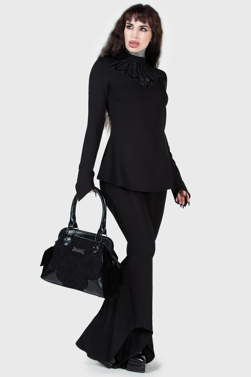 Women Long Sleeves | Killstar Underneath The Altar Top