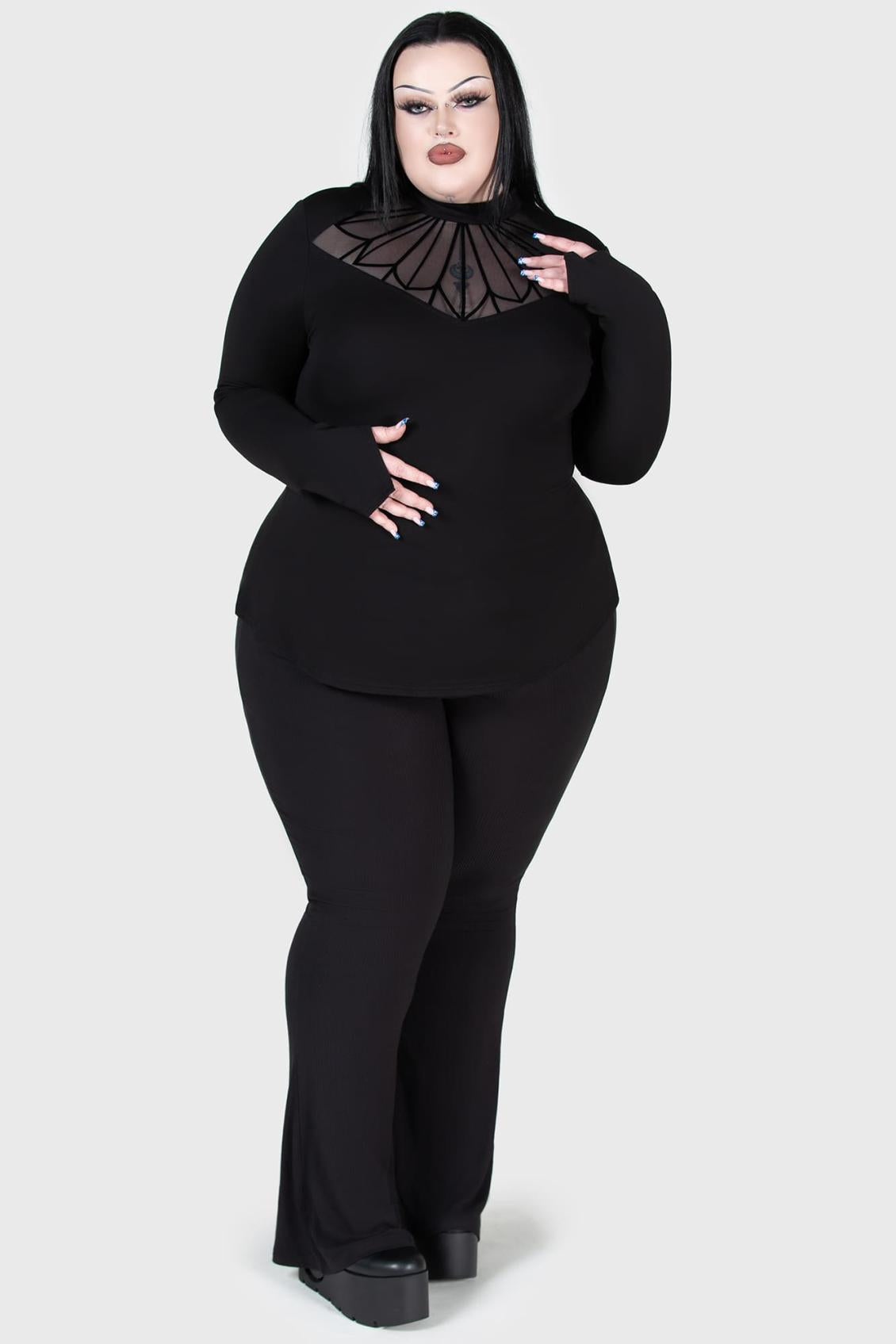 Women Long Sleeves | Killstar Underneath The Altar Top