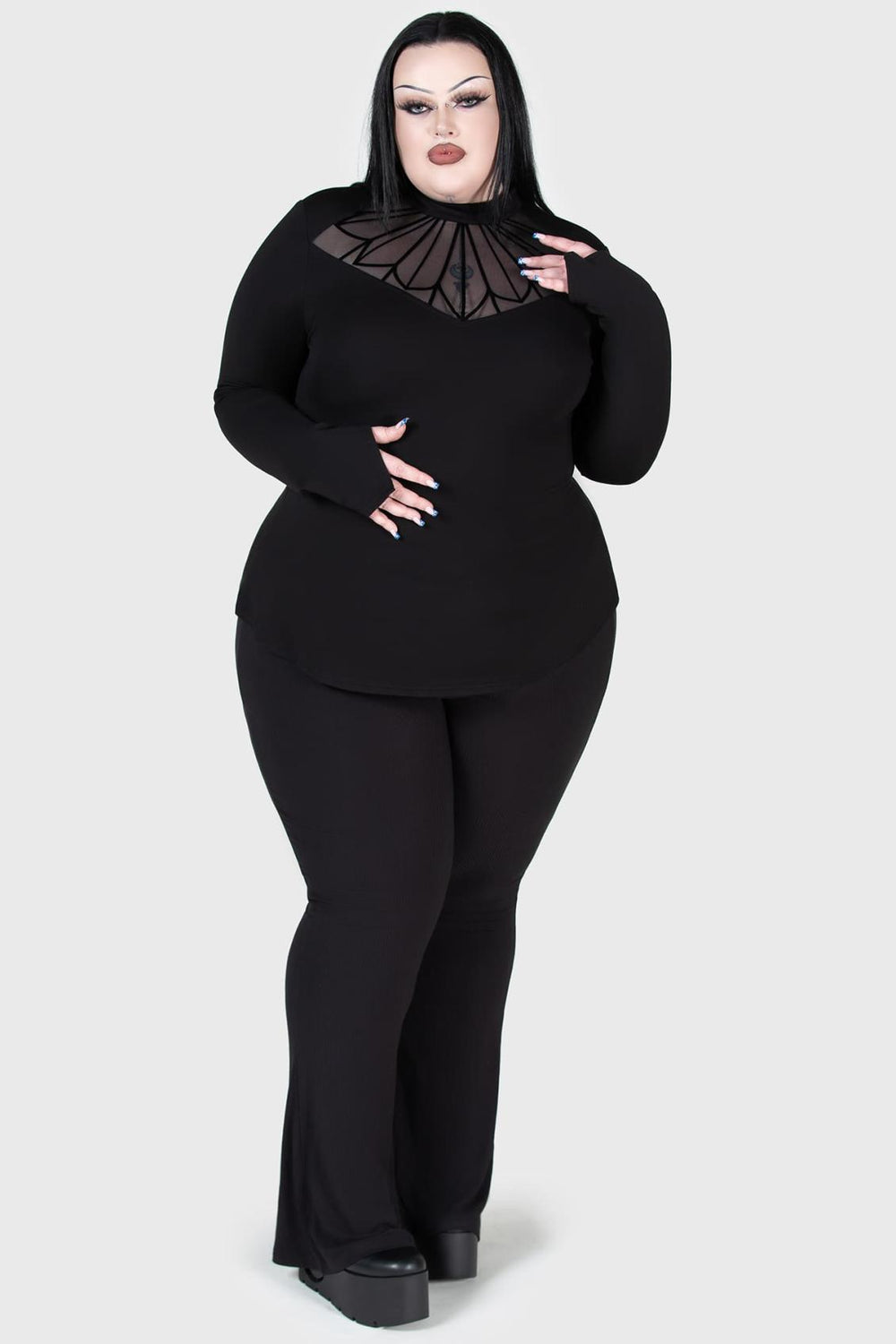 Women Long Sleeves | Killstar Underneath The Altar Top