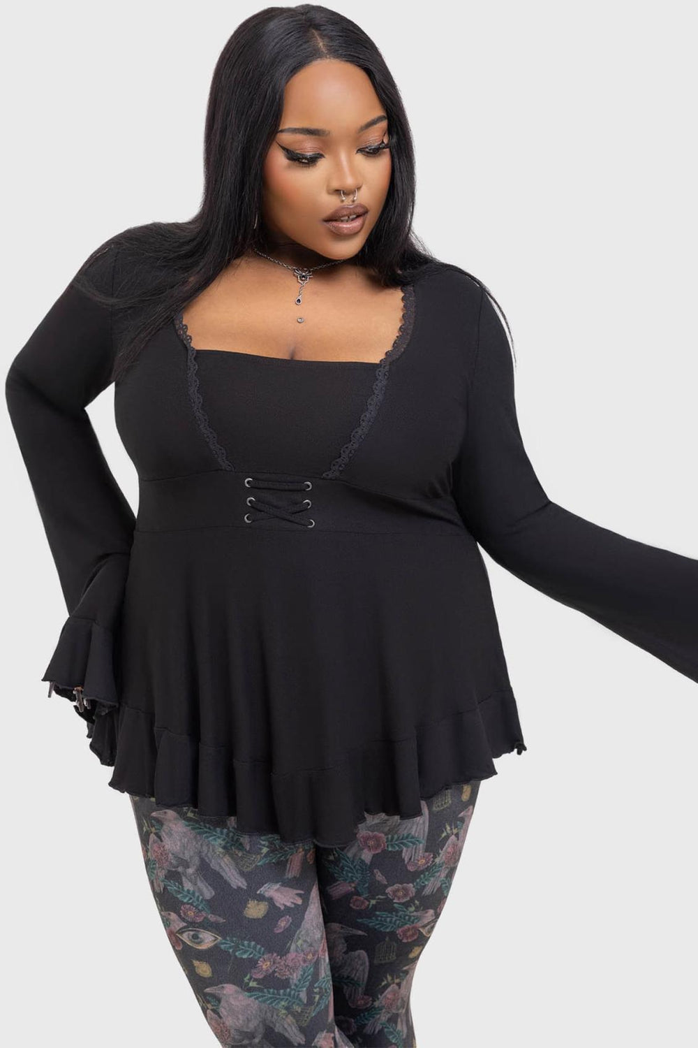 Women Long Sleeves | Killstar Voidsworn Top