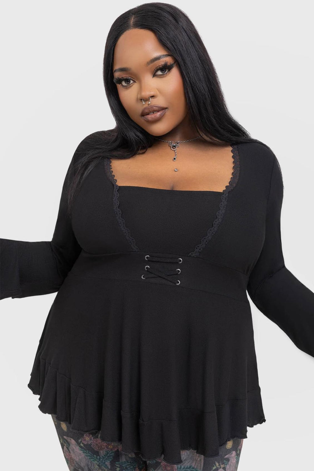 Women Long Sleeves | Killstar Voidsworn Top