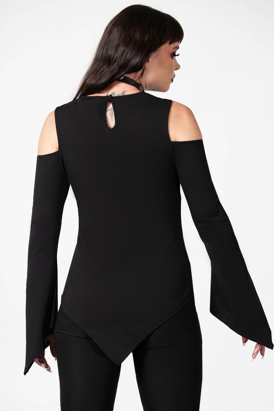 Women Long Sleeves | Killstar Voxy Cold Shoulder Top