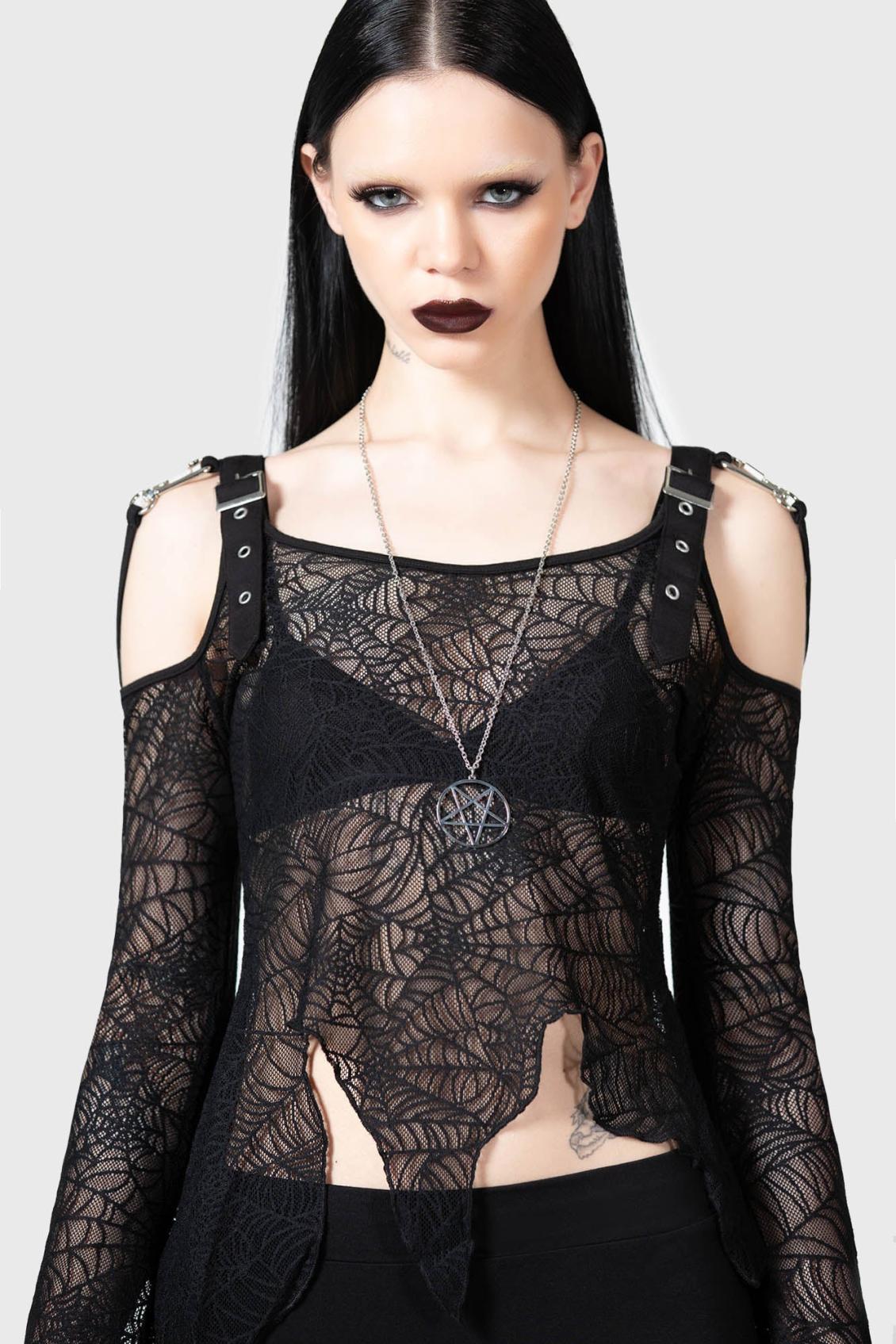 Women Long Sleeves | Killstar Webstera Top
