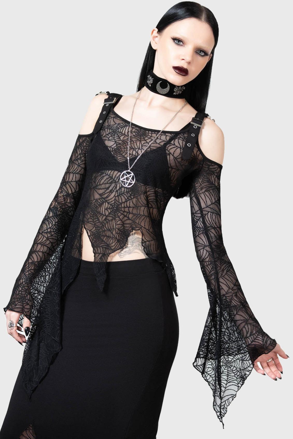 Women Long Sleeves | Killstar Webstera Top