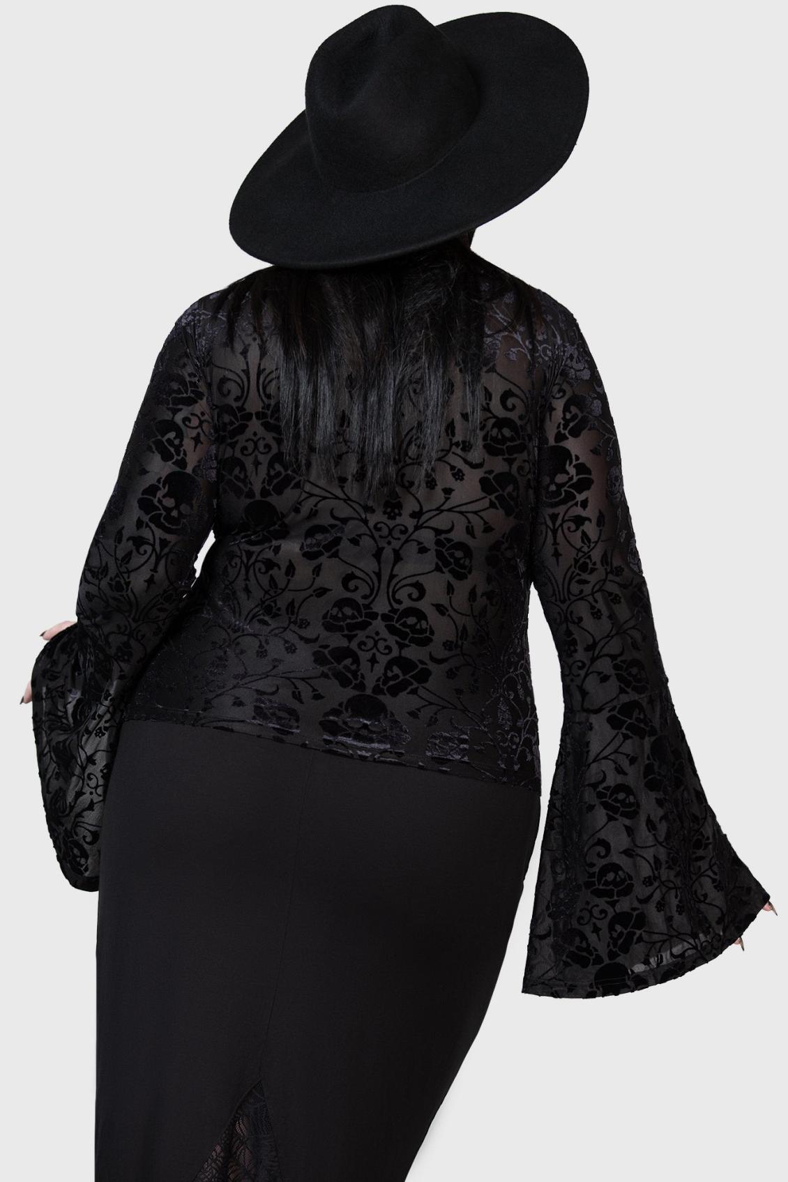 Women Long Sleeves | Killstar Woodland Gleam Long Sleeve Top