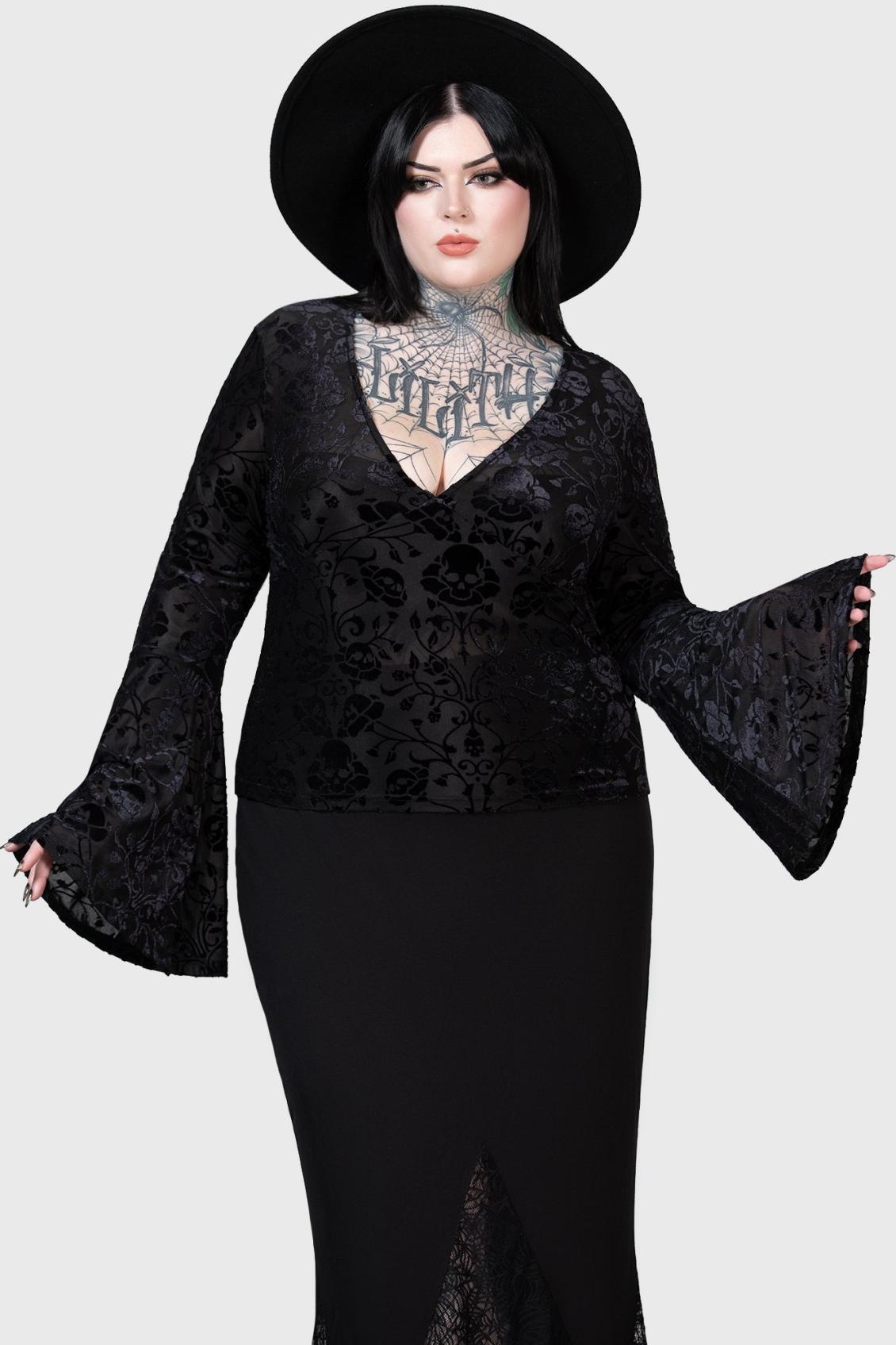 Women Long Sleeves | Killstar Woodland Gleam Long Sleeve Top