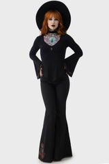 Women Long Sleeves | Killstar Wordly Top