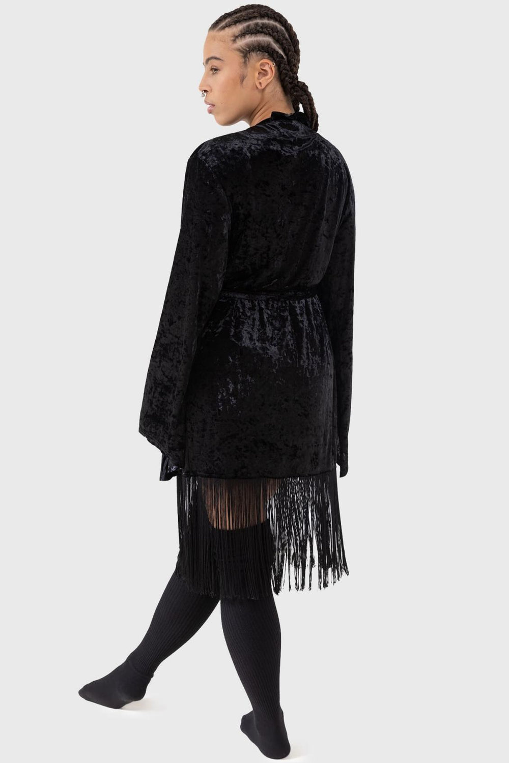 Women Loungewear | Killstar Burnt Obsidian Robe