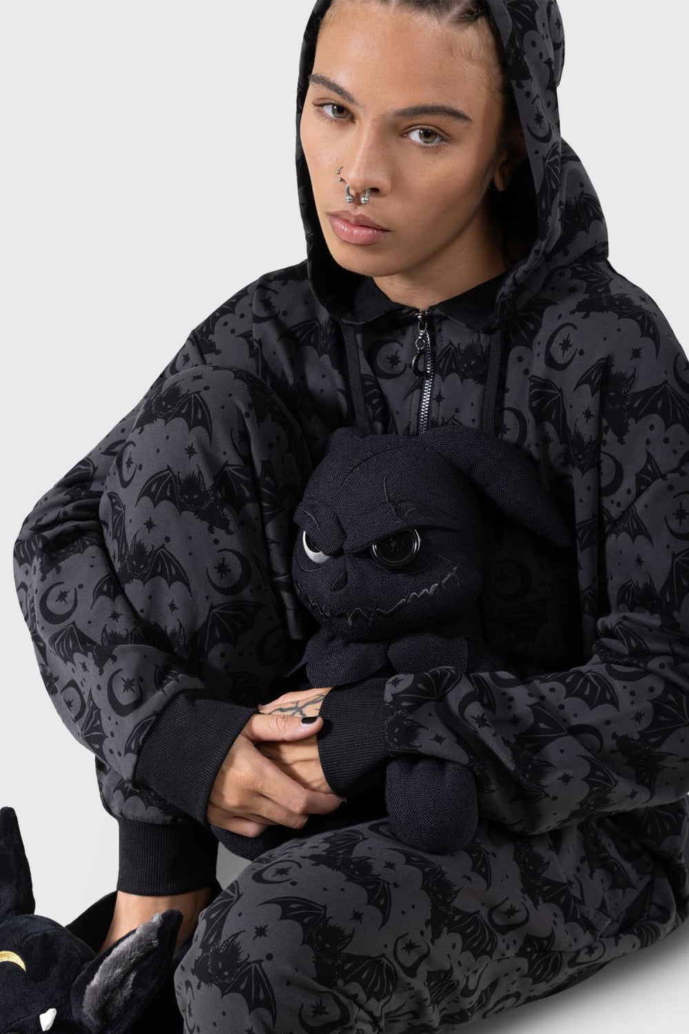 Women Loungewear | Killstar Cosmic Bat Onesie