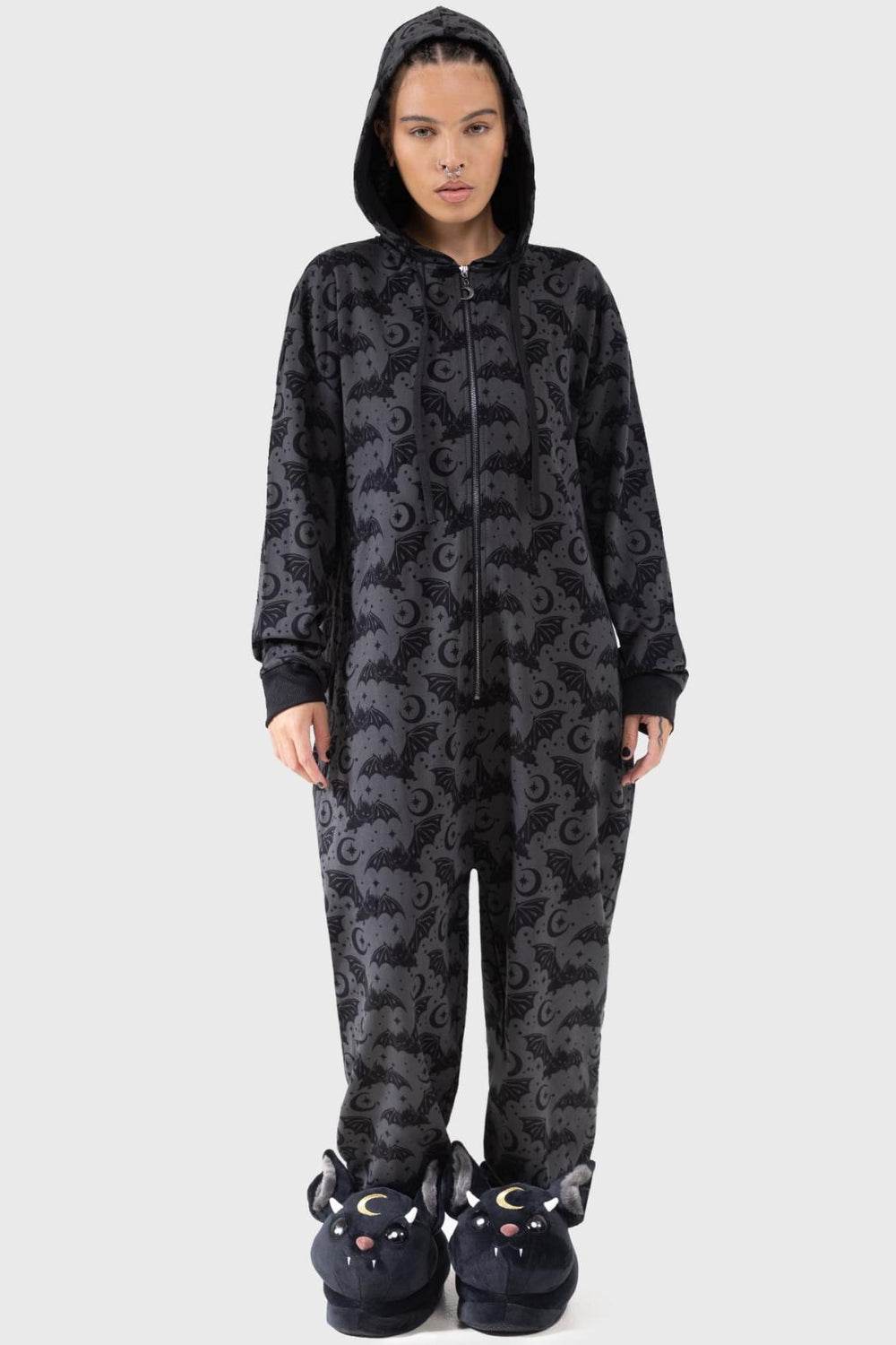 Women Loungewear | Killstar Cosmic Bat Onesie