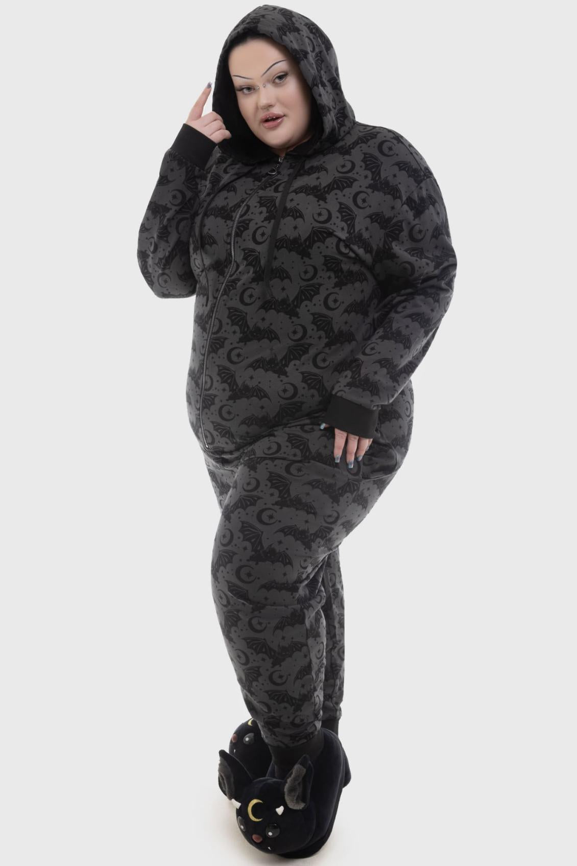 Women Loungewear | Killstar Cosmic Bat Onesie