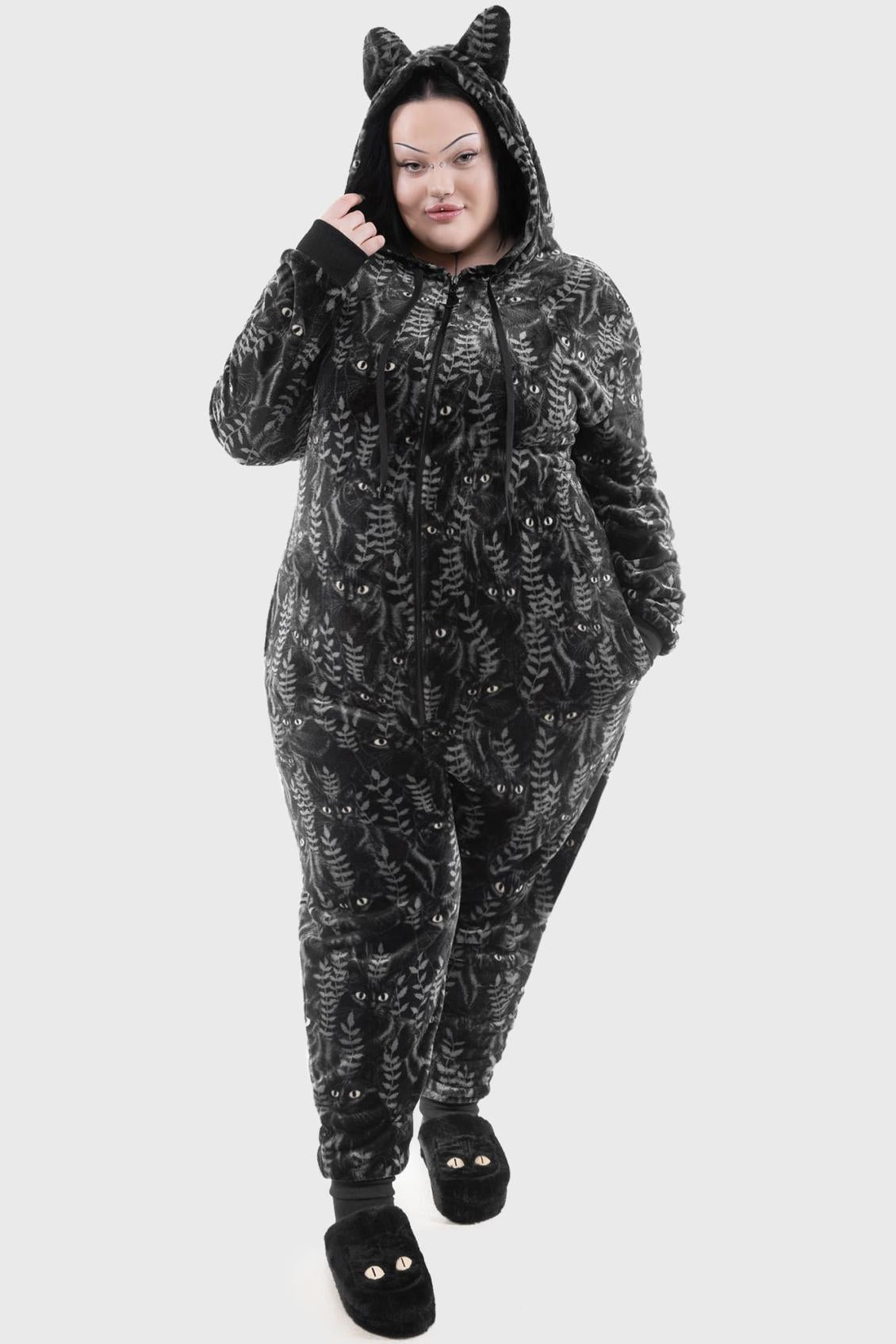 Women Loungewear | Killstar Familiar Woods Onesie