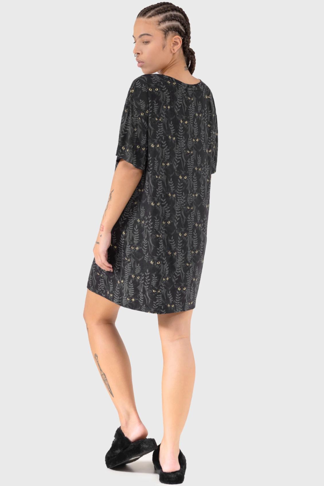 Women Loungewear | Killstar Familiar Woods T-Shirt Dress