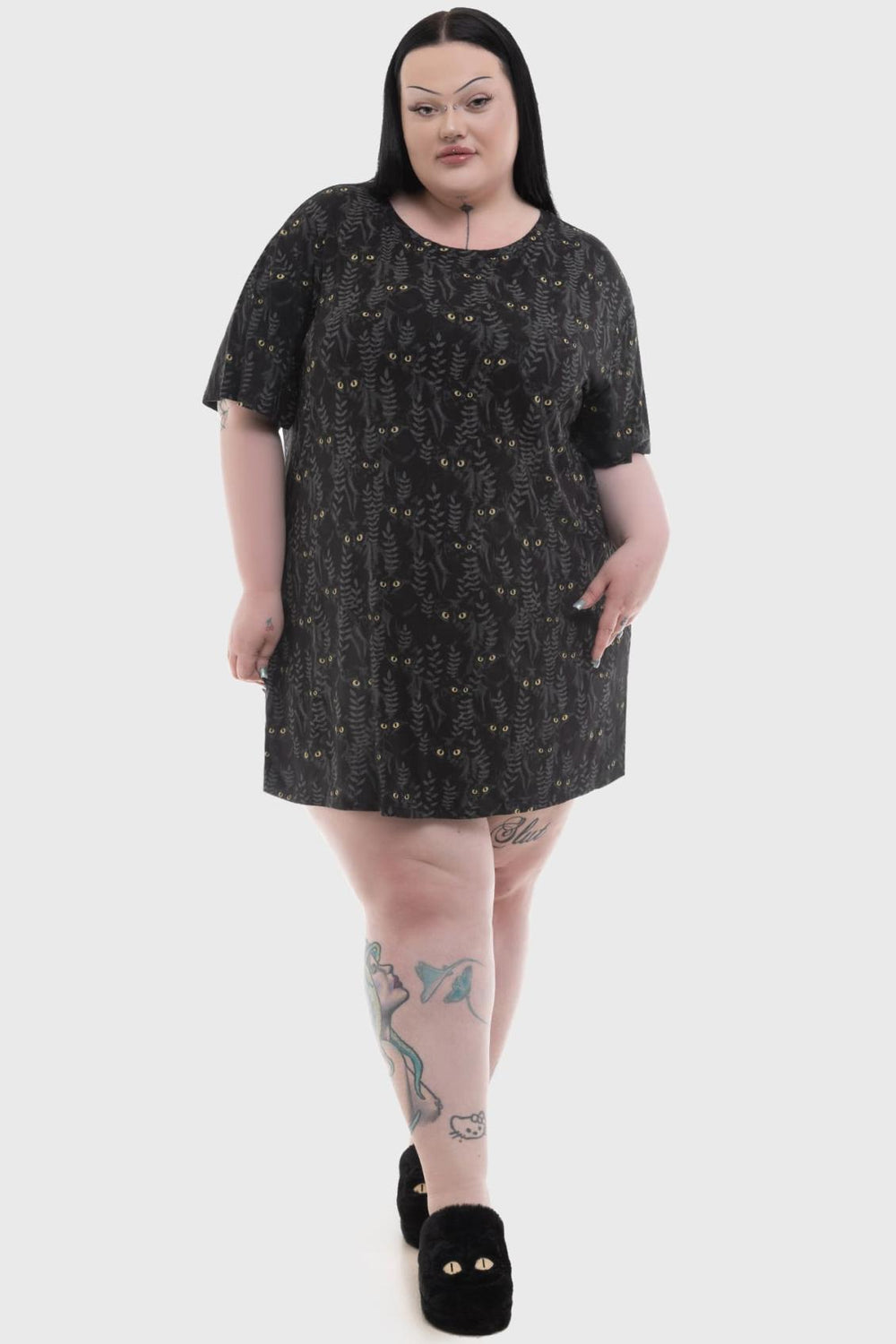 Women Loungewear | Killstar Familiar Woods T-Shirt Dress