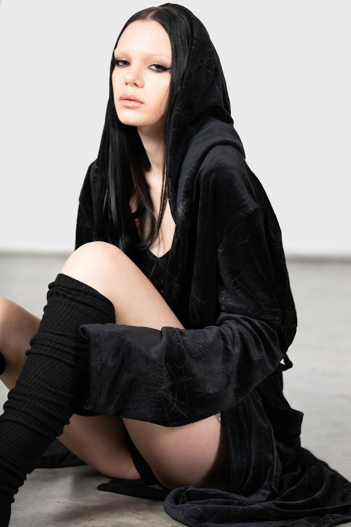 Women Loungewear | Killstar Webbed Robe