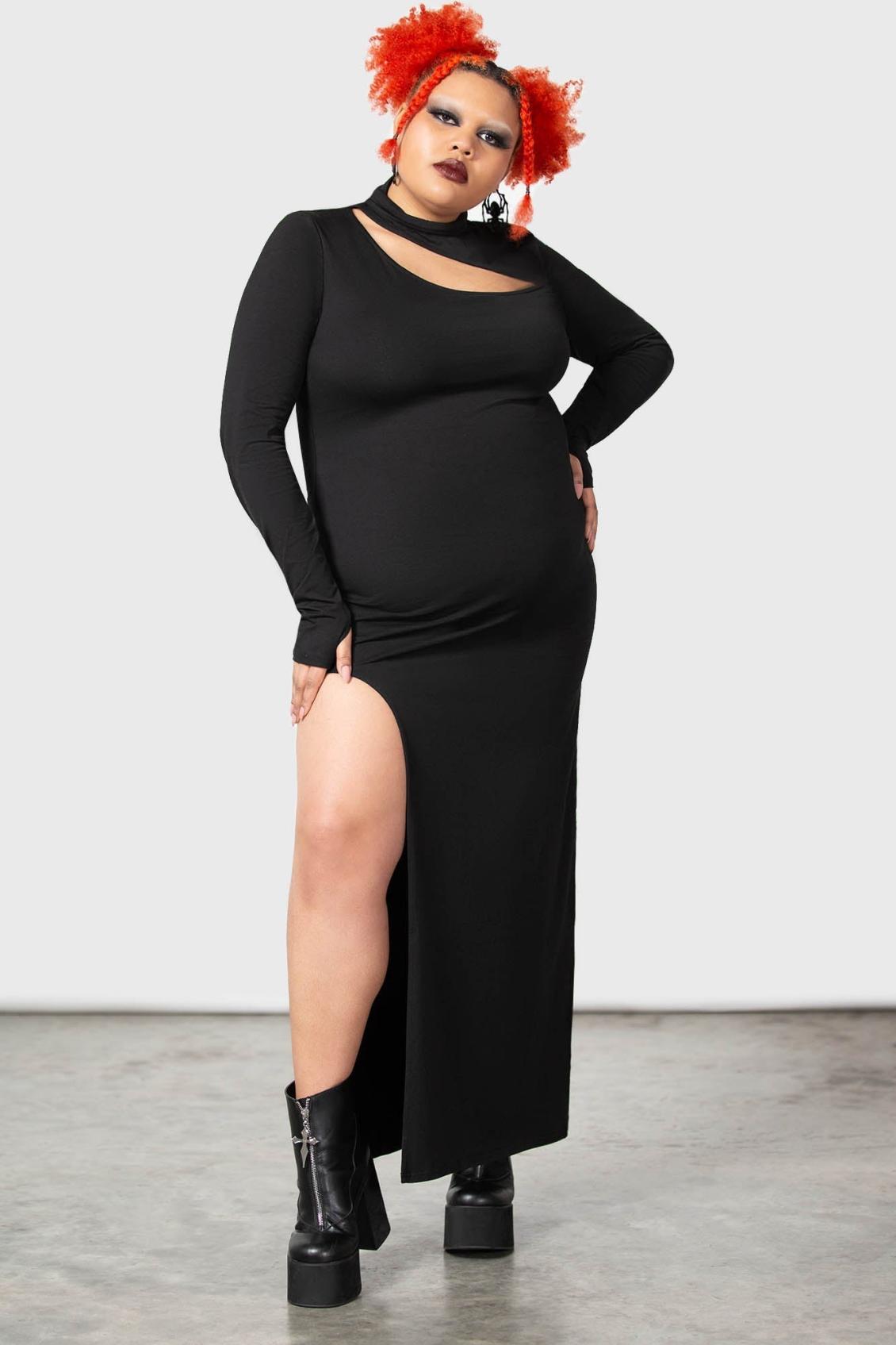 Women Maxi | Killstar Astaroth Long Sleeve Dress