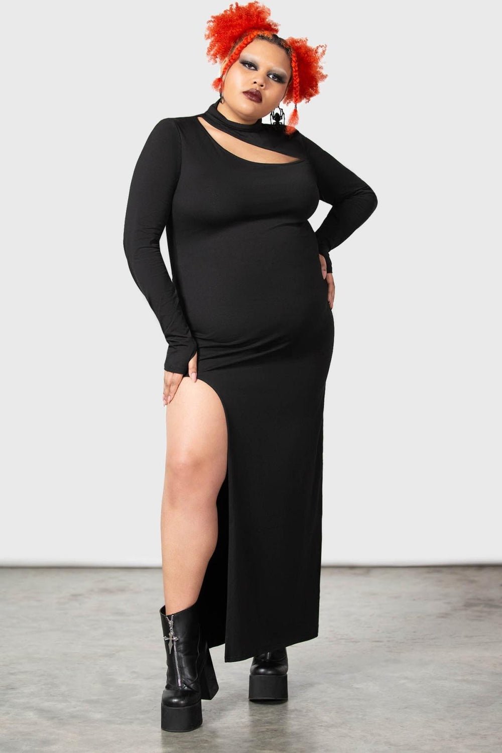 Women Maxi | Killstar Astaroth Long Sleeve Dress