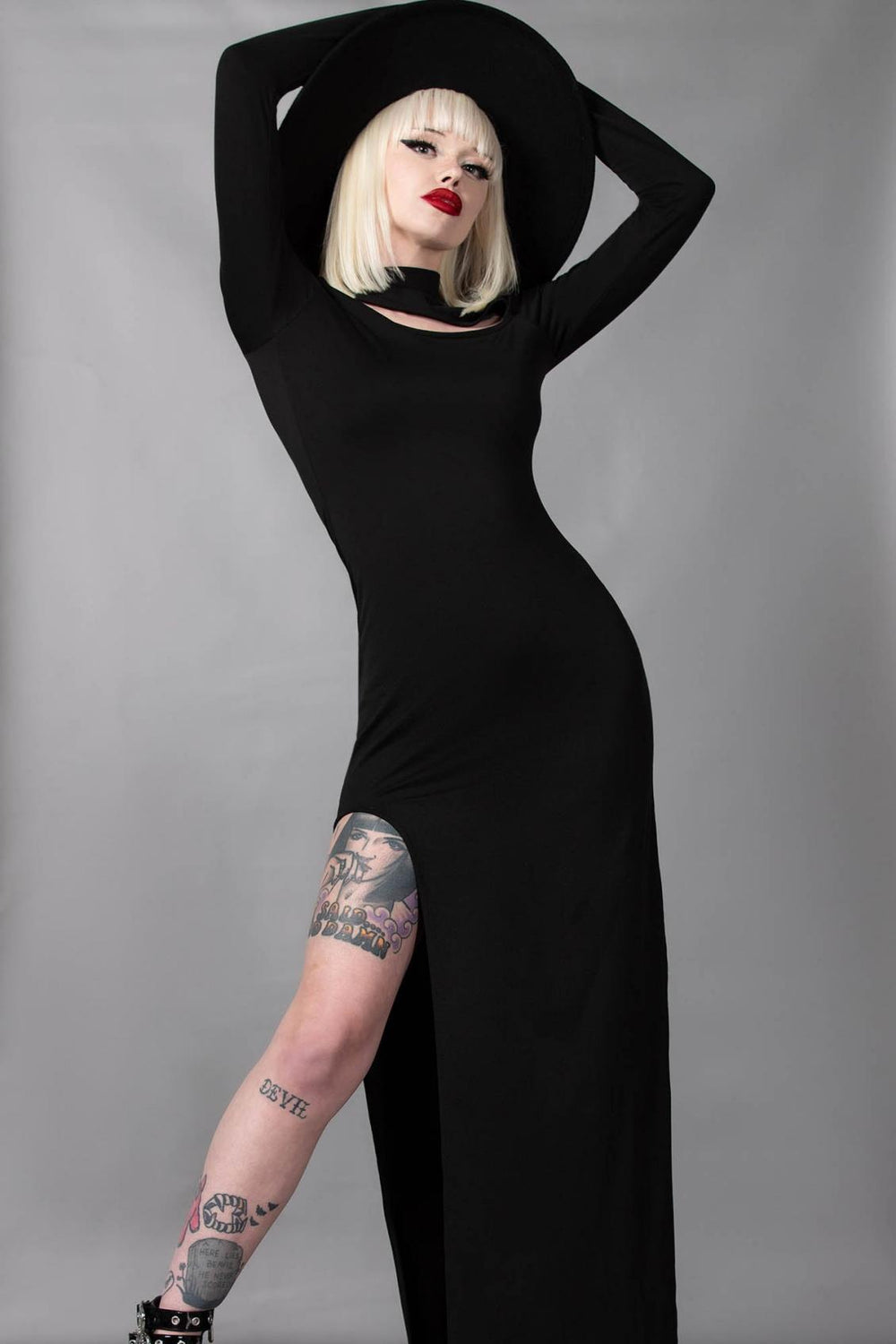 Women Maxi | Killstar Astaroth Long Sleeve Dress