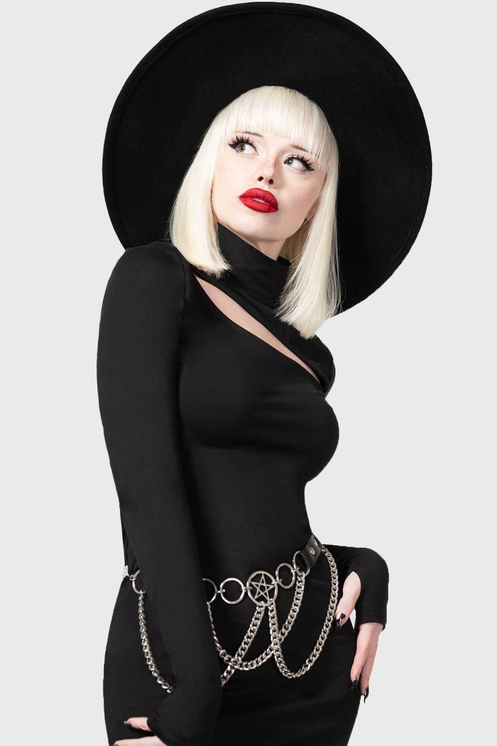 Women Maxi | Killstar Astaroth Long Sleeve Dress