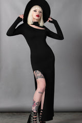 Women Maxi | Killstar Astaroth Long Sleeve Dress