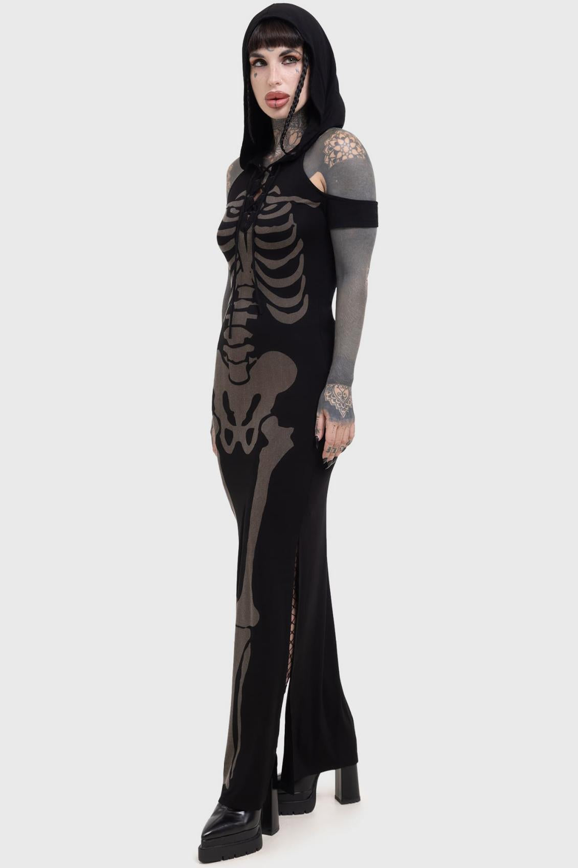Women Maxi | Killstar Catacomb Dress