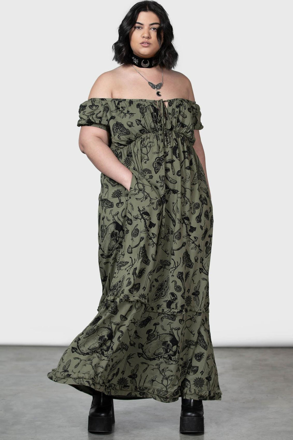 Women Maxi | Killstar Forestine Maxi Dress
