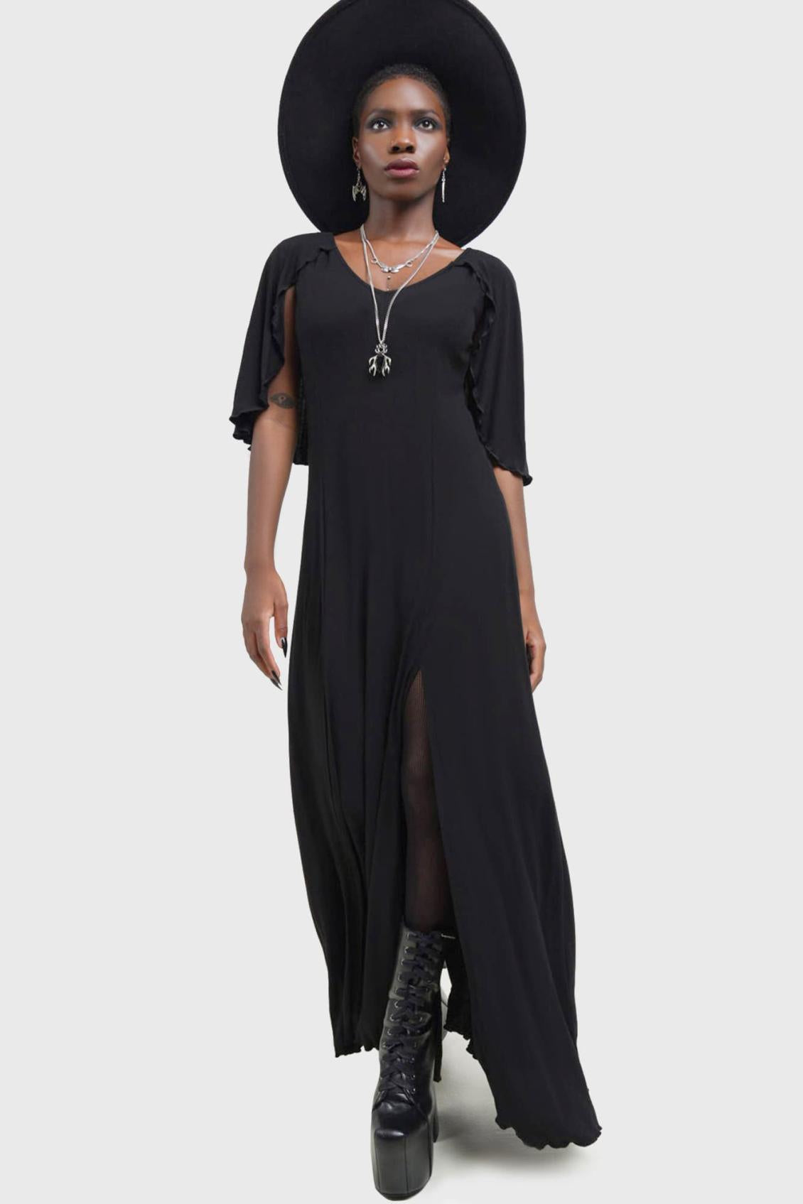 Women Maxi | Killstar Krypt Lovers Dress