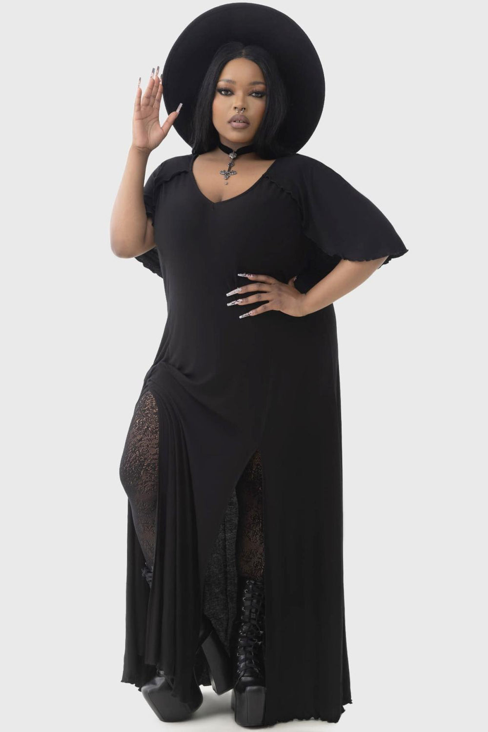 Women Maxi | Killstar Krypt Lovers Dress