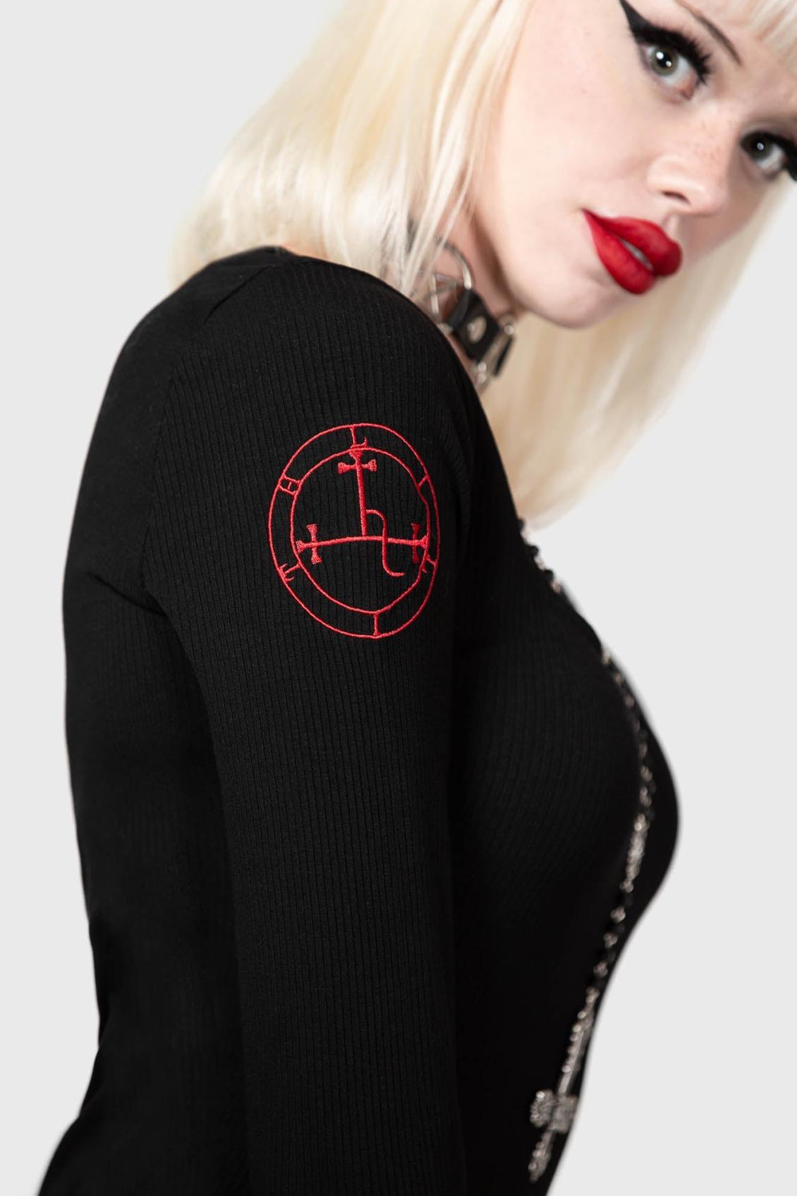 Women Maxi | Killstar Lilith&#039;s Rage Long Sleeve Dress