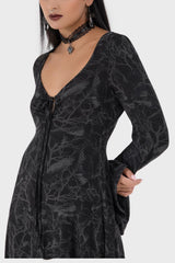 Women Maxi | Killstar Raven Shade Dress