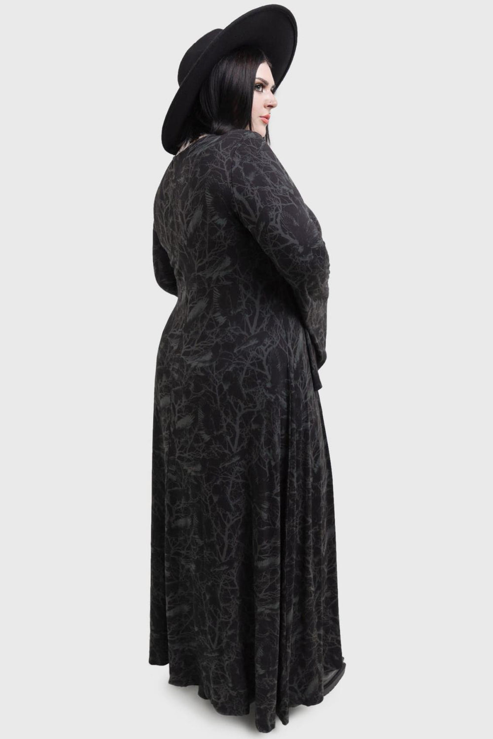 Women Maxi | Killstar Raven Shade Dress